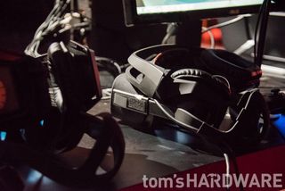Oculus Rift Headsets on display at ROG Unleashed