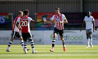 Exeter City v Colchester United – Sky Bet League Two Play Off – Semi Final – Second Leg – St James Park