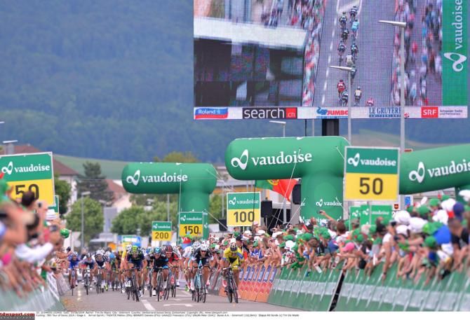 The sprint finish