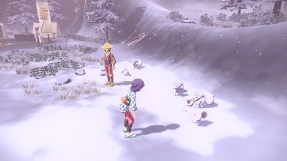 Alolan Vulpix in Pokemon Legends: Arceus
