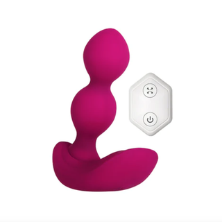 Bubble Butt Inflatable Vibrating Anal Plug