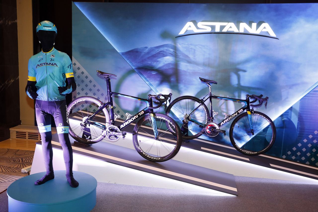 The 2018 Astana team presentation