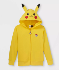 Pokemon Kids' Pokemon Pikachu Costume Hoodie - Yellow