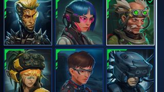 Battle Aces character portraits