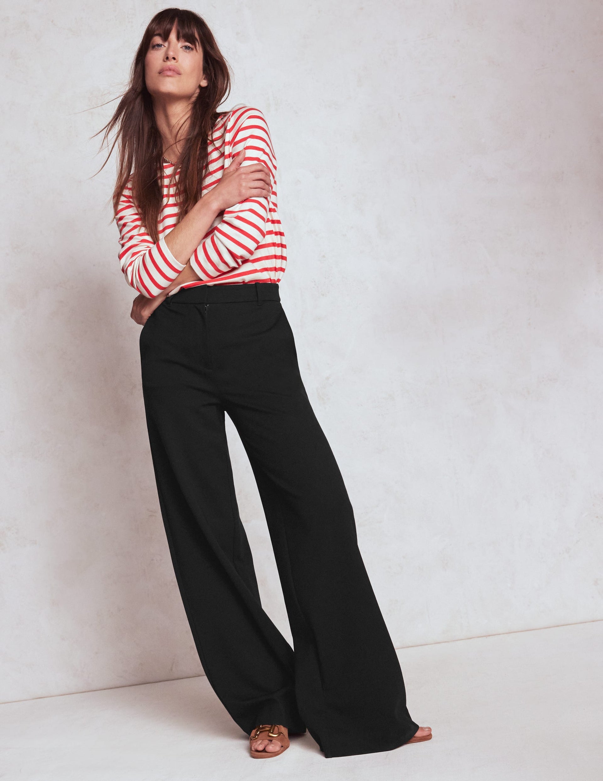 Belgravia Ponte Pants-Black