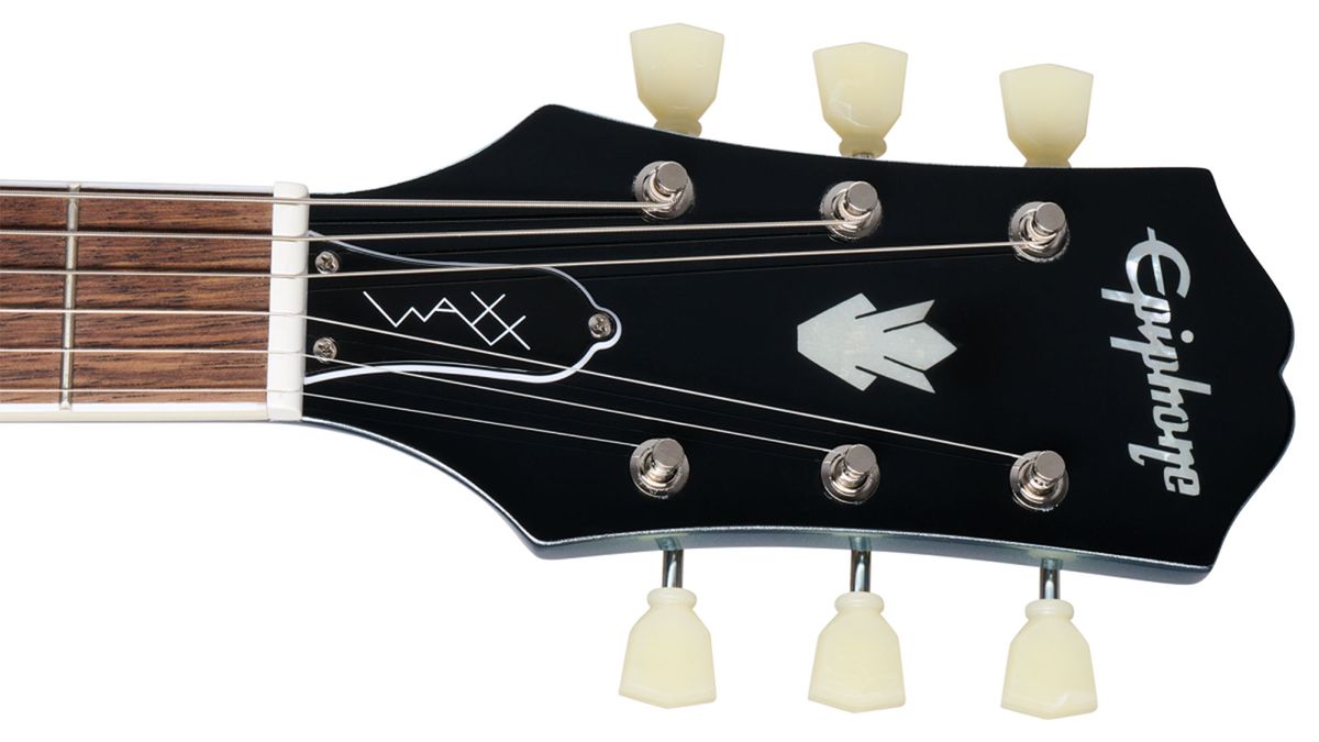 Epiphone WAXX Nighthawk Studio headstock