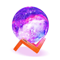 Himalayan Glow Galaxy Moon Lamp: $25 @ Home Depot