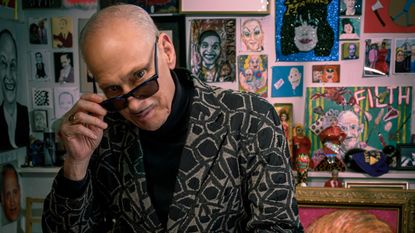 John Waters portrait by Christopher Myers