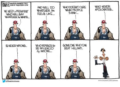 Obama Cartoon U.S. Decision 2016