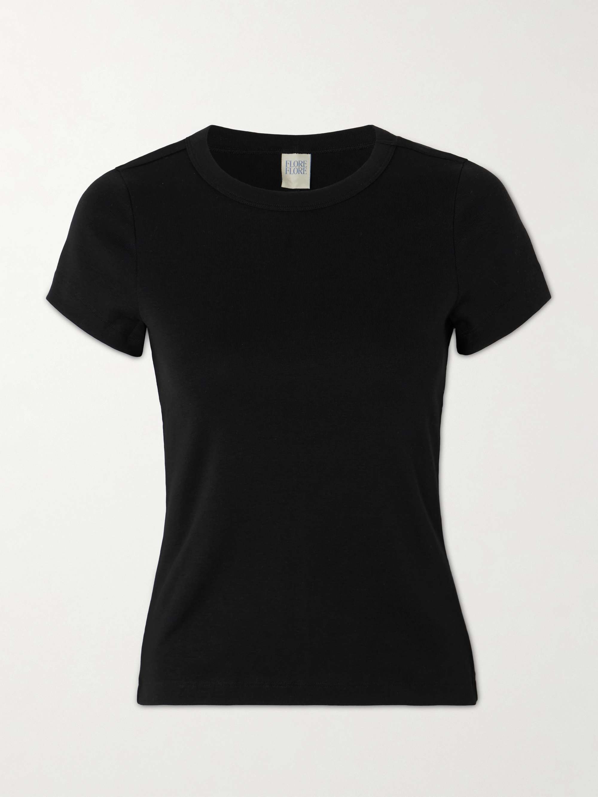 Car Baby Tee Ribbed Organic Cotton-Jersey T-Shirt