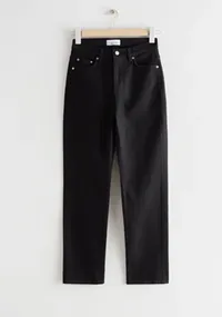 Favorite Cut Cropped Jeans in Black, Were £65, Now £52 | &amp; Other Stories