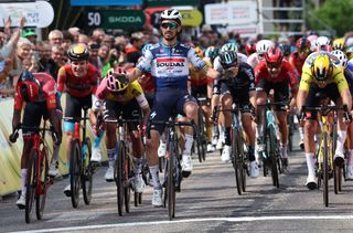 Alaphilippe's celebration at the Dauphiné was a 'stay calm' message