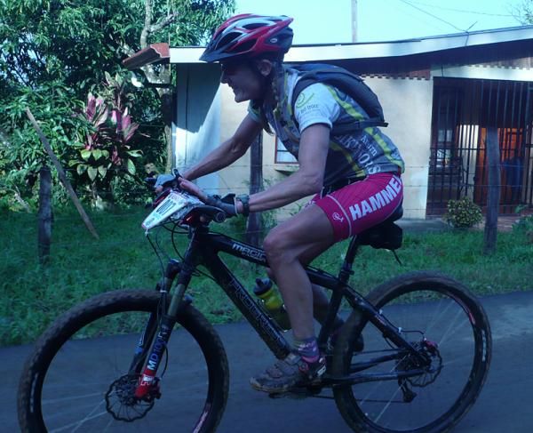 Louise Kobin put in another solid ride.