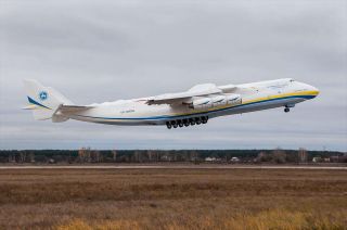 The AN-225 Antonov "Mriya" ("Dream") aircraft was converted to a commercial cargo freighter in 2001.
