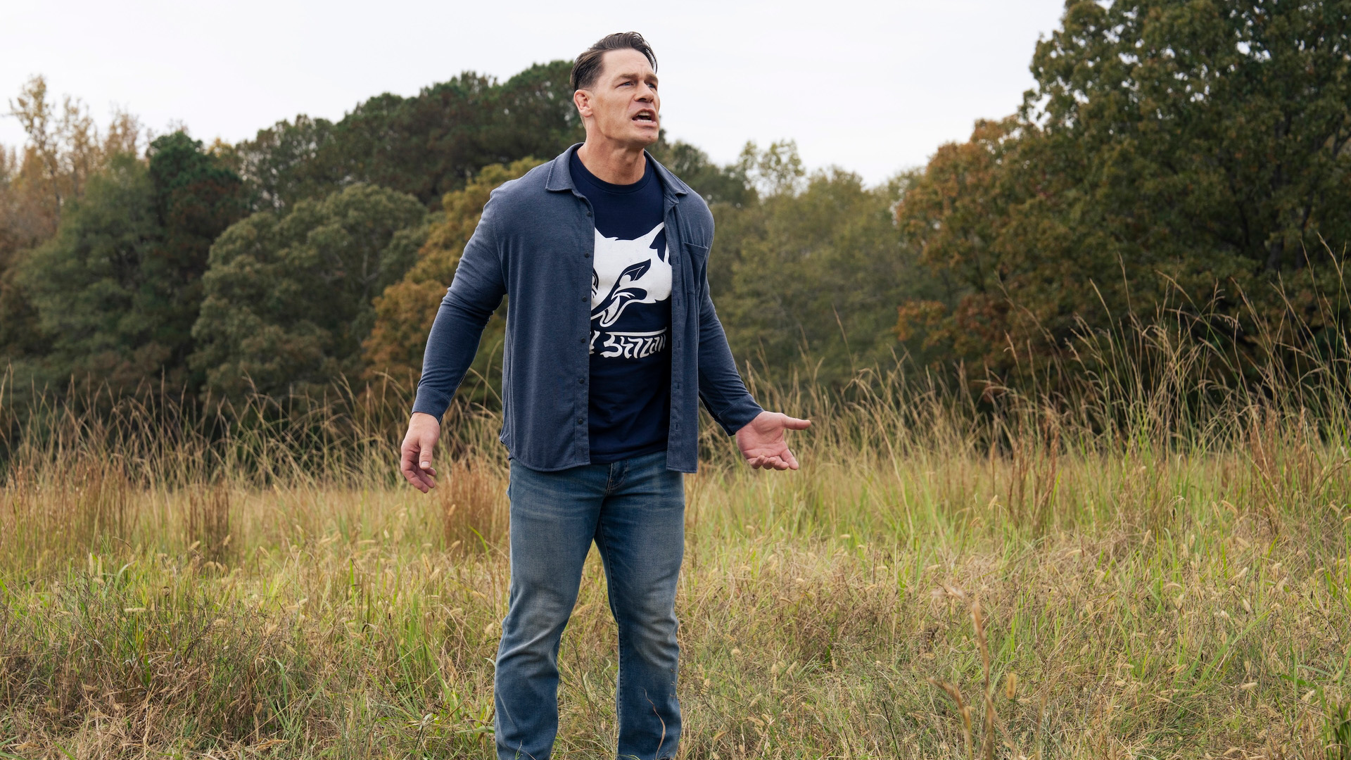 John Cena as Peacemaker, abandoned on Salvation, in the Peacemaker season 2 finale.