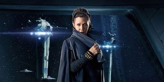 Leia's promo image for The Last Jedi