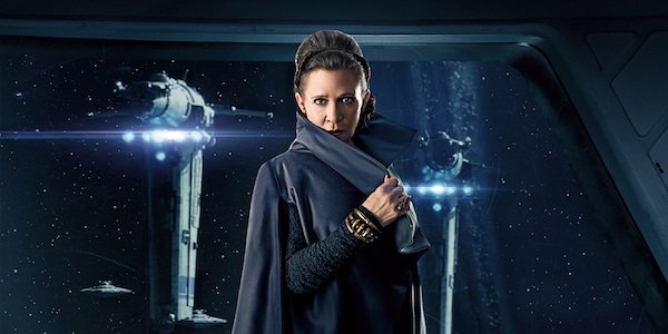 Leia&#039;s promo image for The Last Jedi