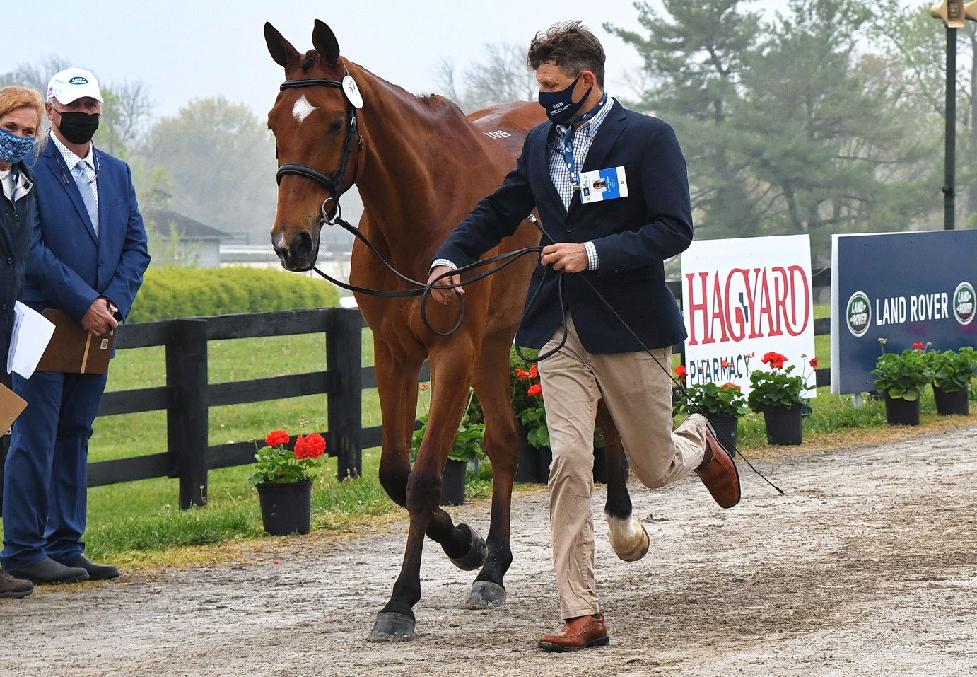 Kentucky Three-Day Event 2021 final trot-up: Boyd Martin and On Cue
