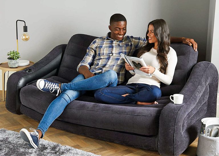 Aldi S Inflatable Pull Out Sofa Bed Is The Christmas Guest Problem