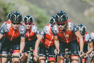 The 2015 Velocio-SRAM team trains in Lanzarote