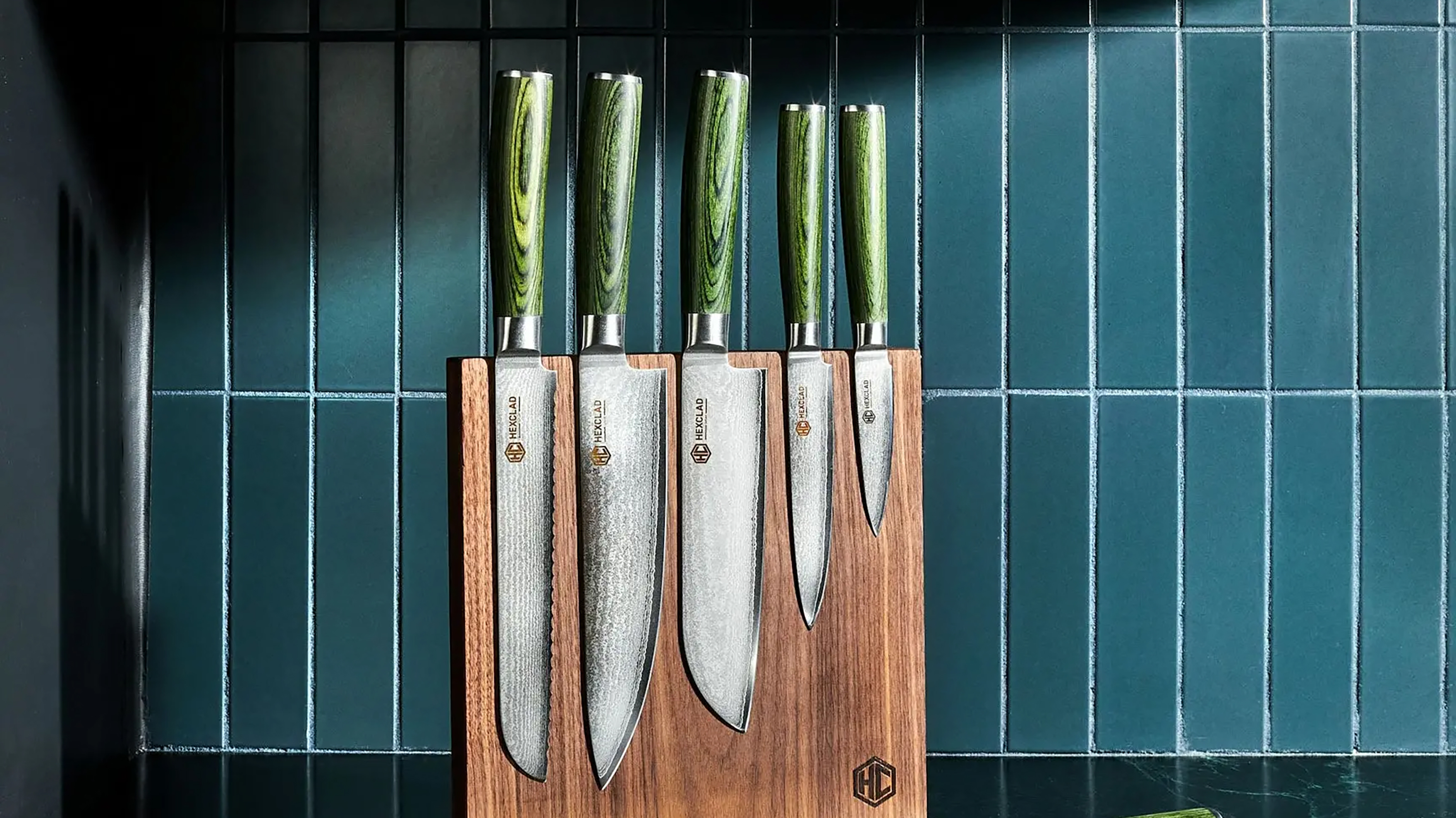 HexClad knife block