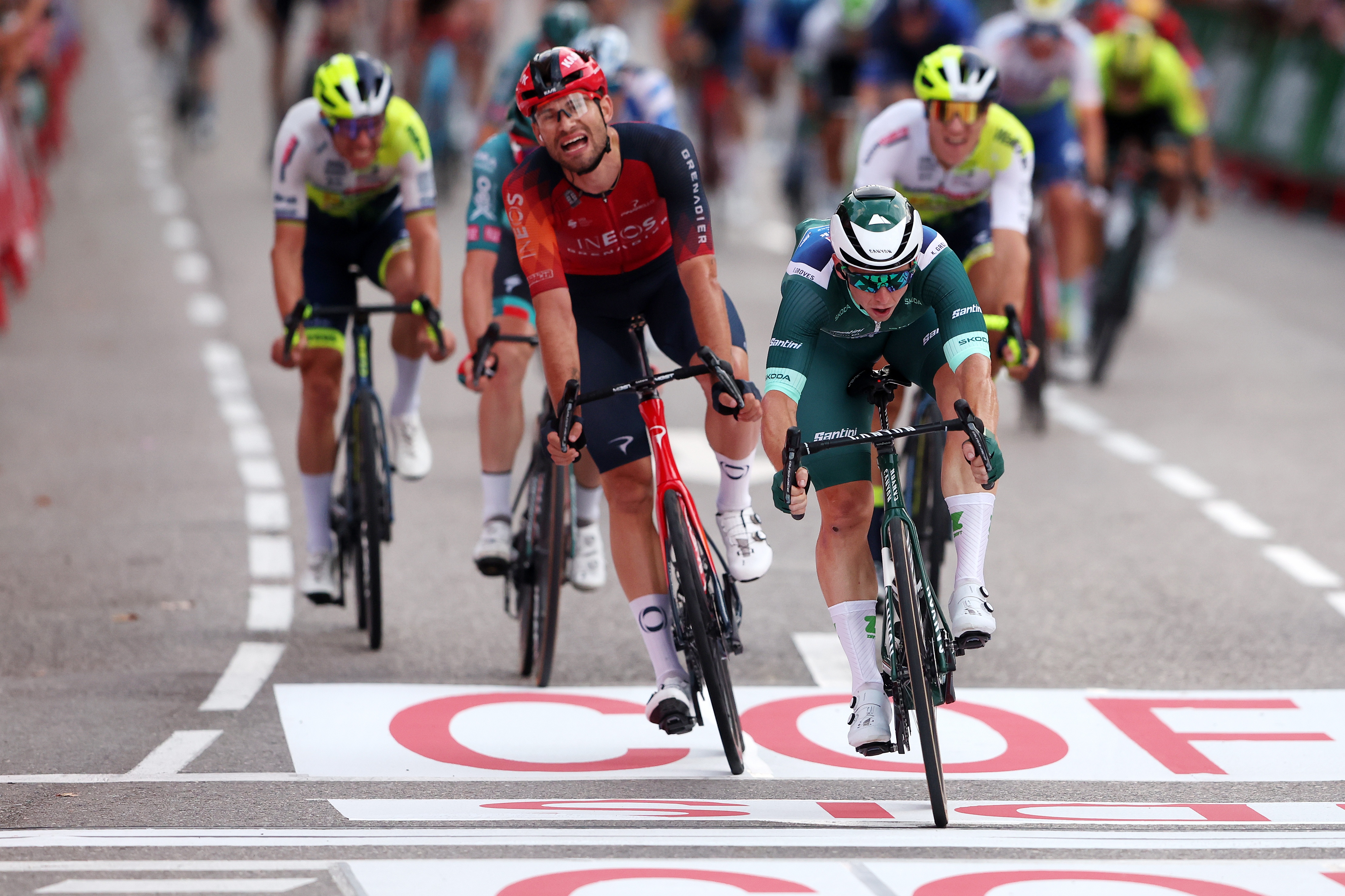 Kaden Groves wins stage 21 of the 2023 Vuelta a Espana