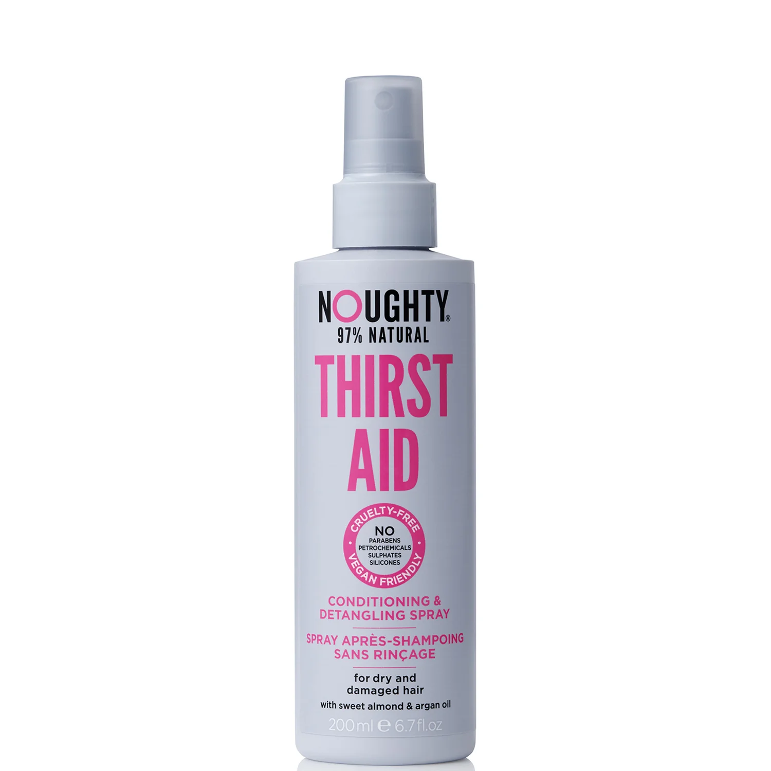 Noughty to the Rescue Thirst Aid Conditioner and Detangling Spray 200ml