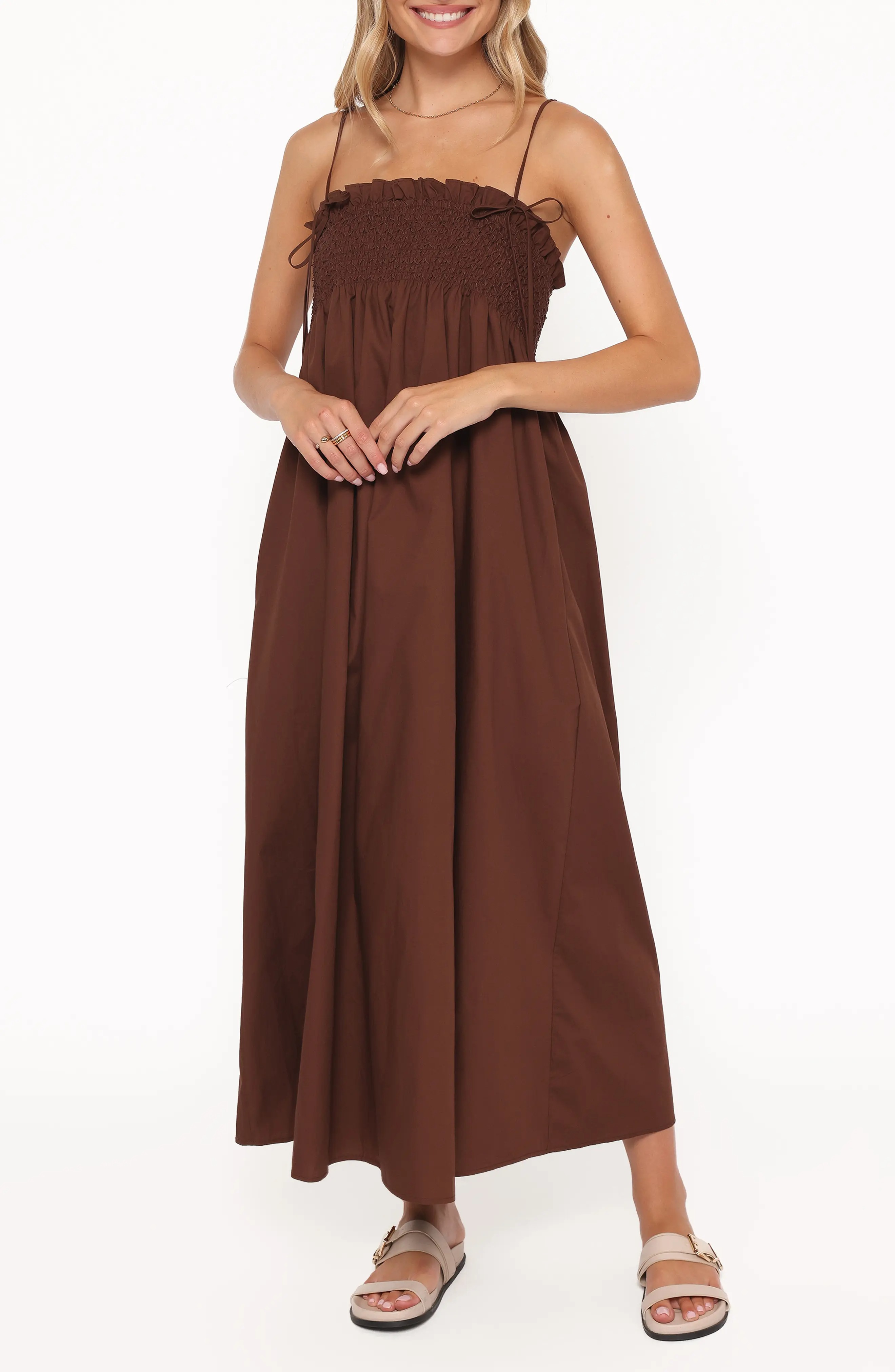 Josie Smocked Maxi Dress