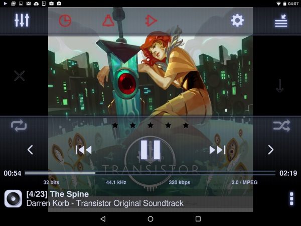 best android music player: neutron music player