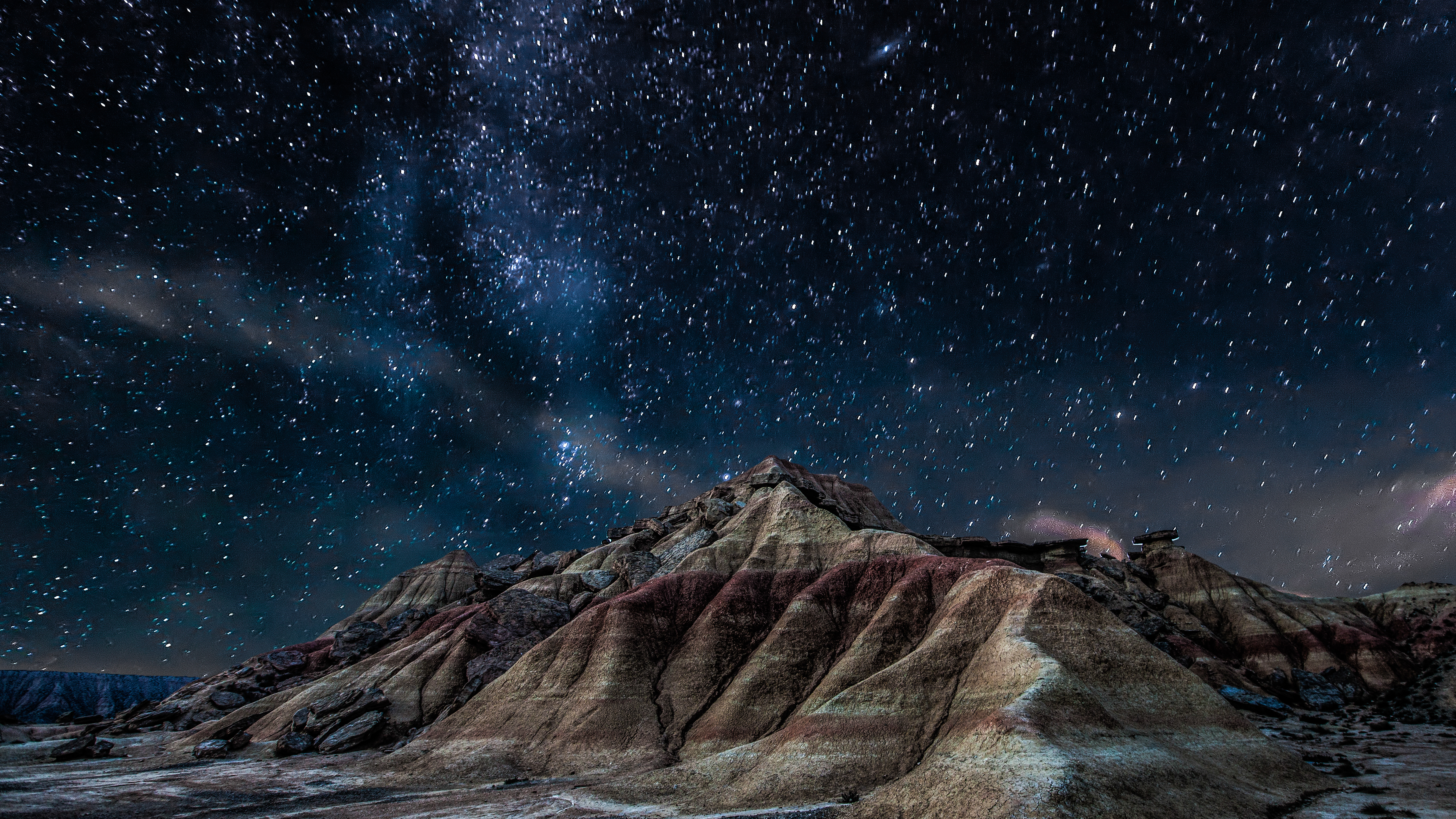 Bardenas. Las Cortinas. Spain