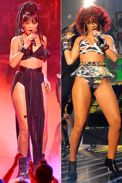 Rihanna 'not happy' about size zero figure