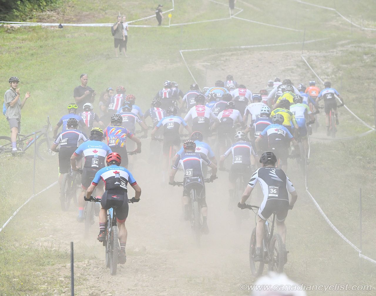 It was very dusty