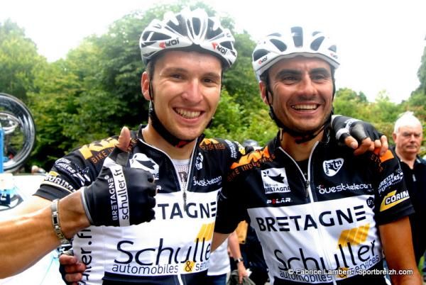 Laurent Pichon and Renaud Dion (Bretagne Schuller).