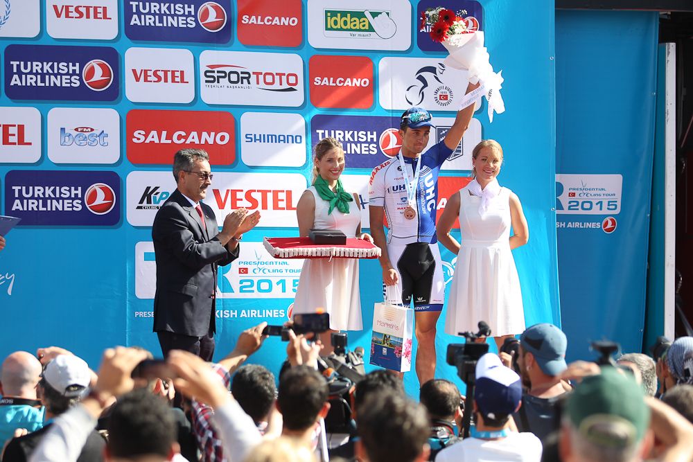 Daniele Ratto (UnitedHealthcare) on the podium.