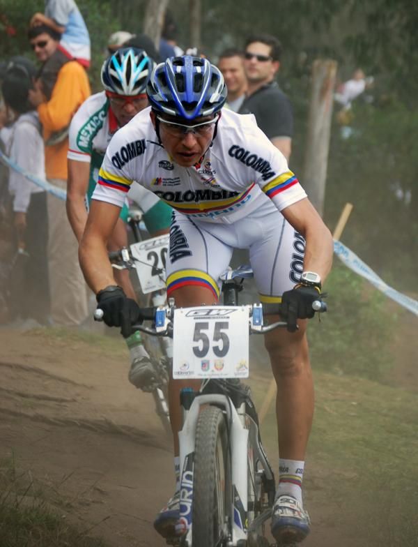 Julio Humberto Caro Silva (Colombia) in action