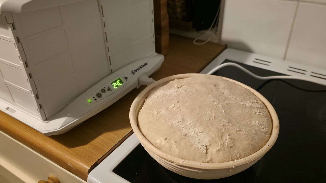 The Brod &amp; Taylor Proofer and dough prooved in it