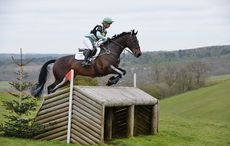 Coral Keen riding WELLSHEAD FARE OPPOSITION in the Advanced Section N during Withington Manor Horse Trials on the Withington Estate near Cheltenham in Gloucestershire, UK on 1st May 2016