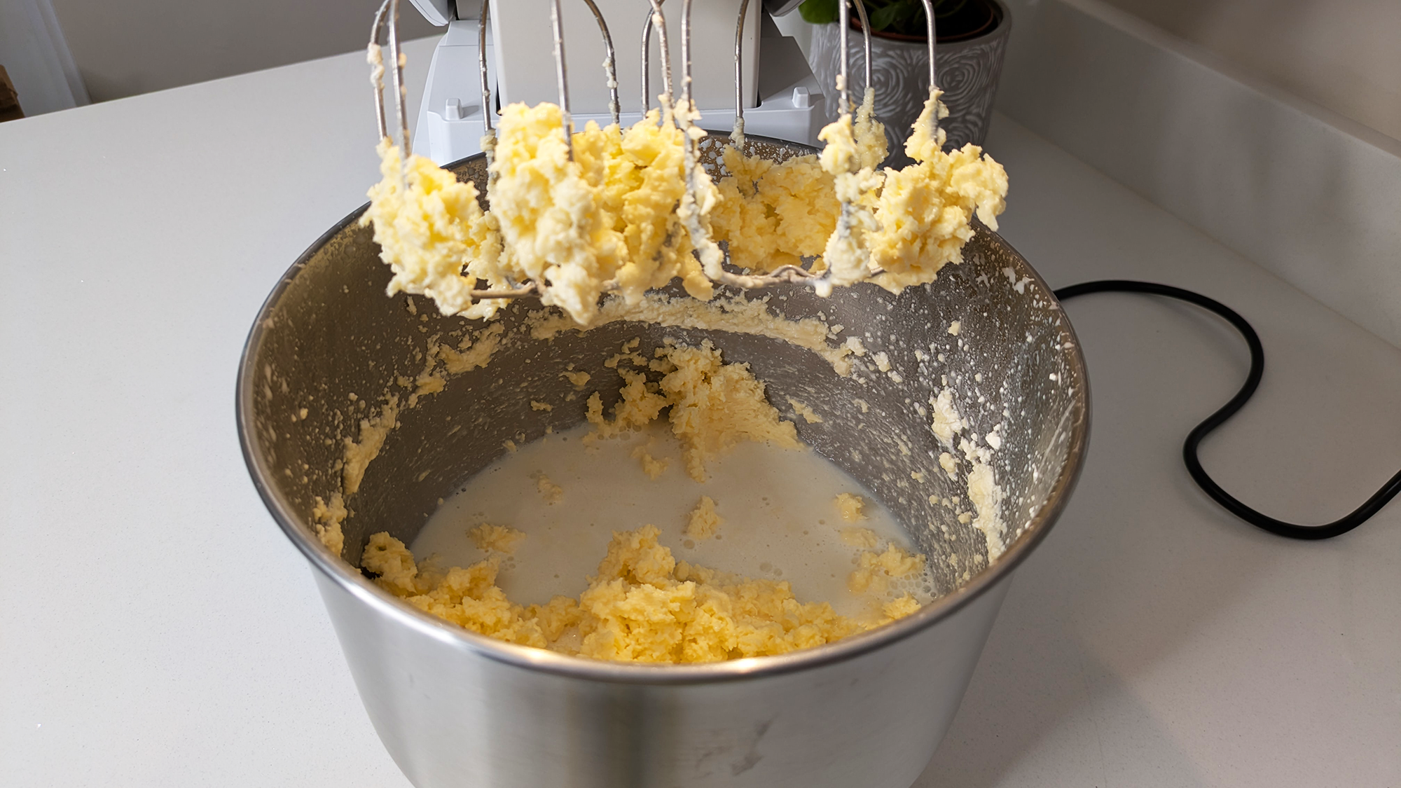 Ooni Halo Core stand mixer buttermilk separating