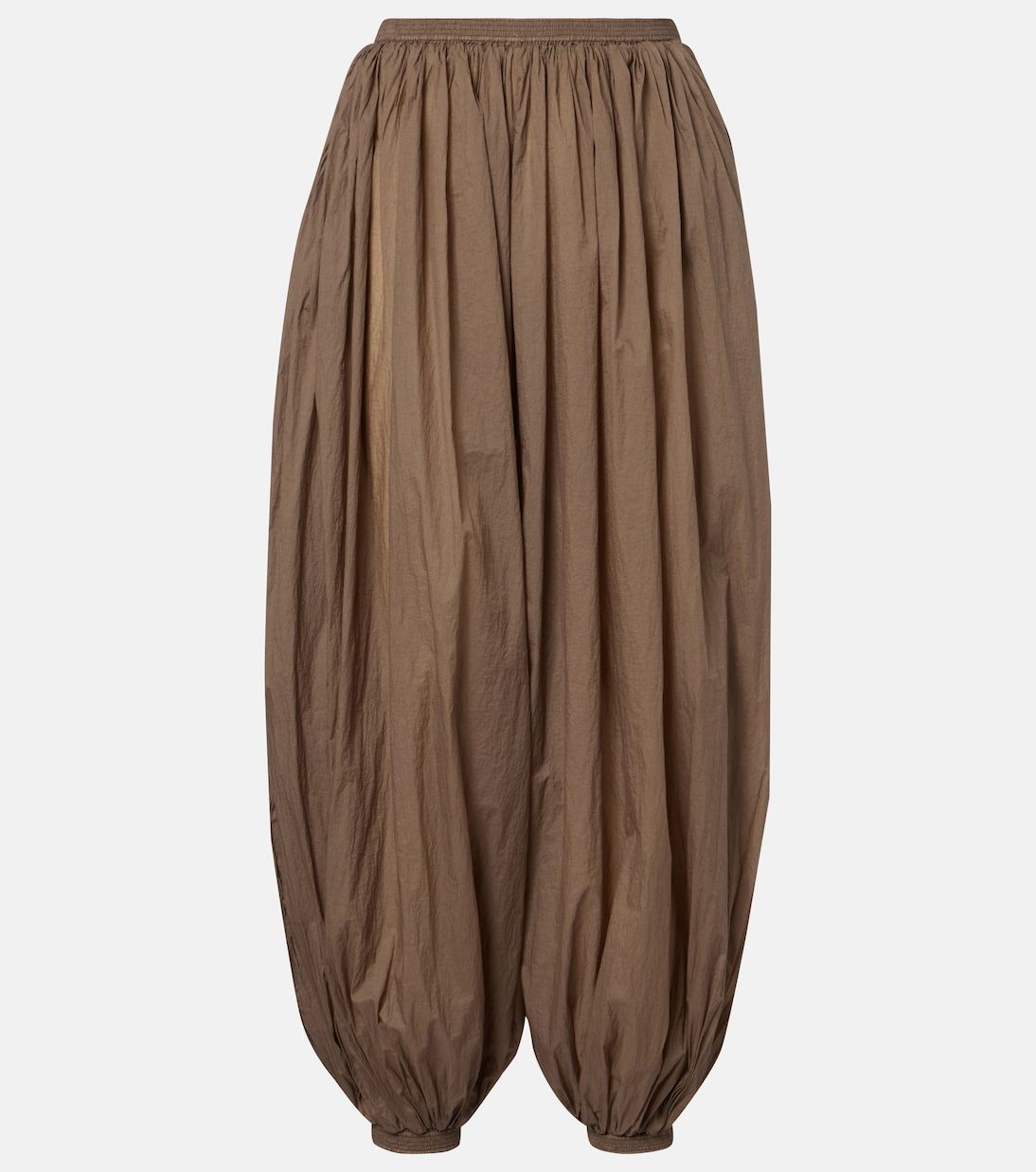 Draped Balloon Pants