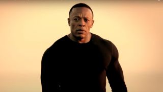 Dr. Dre in the music video for 'I Need a Doctor'