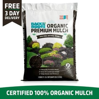 Organic Bark Bagged Mulch, 1 Cubic Foot