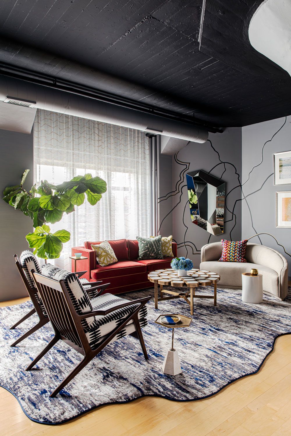 Image showcasing Explore An Art Deco Loft In Boston – It's A Lesson In Open Plan Living