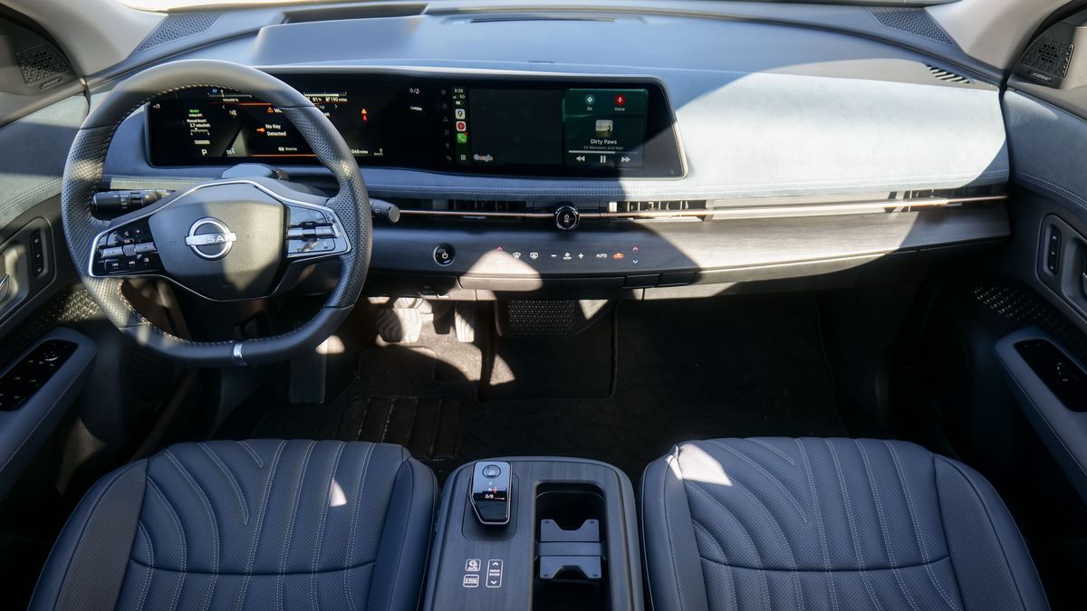 2025 Nissan Ariya Platinum+ AWD review.
