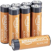 Amazon Basics 8 Pack AA High-Performance Alkaline Batteries:&nbsp;$6.04 at Amazon