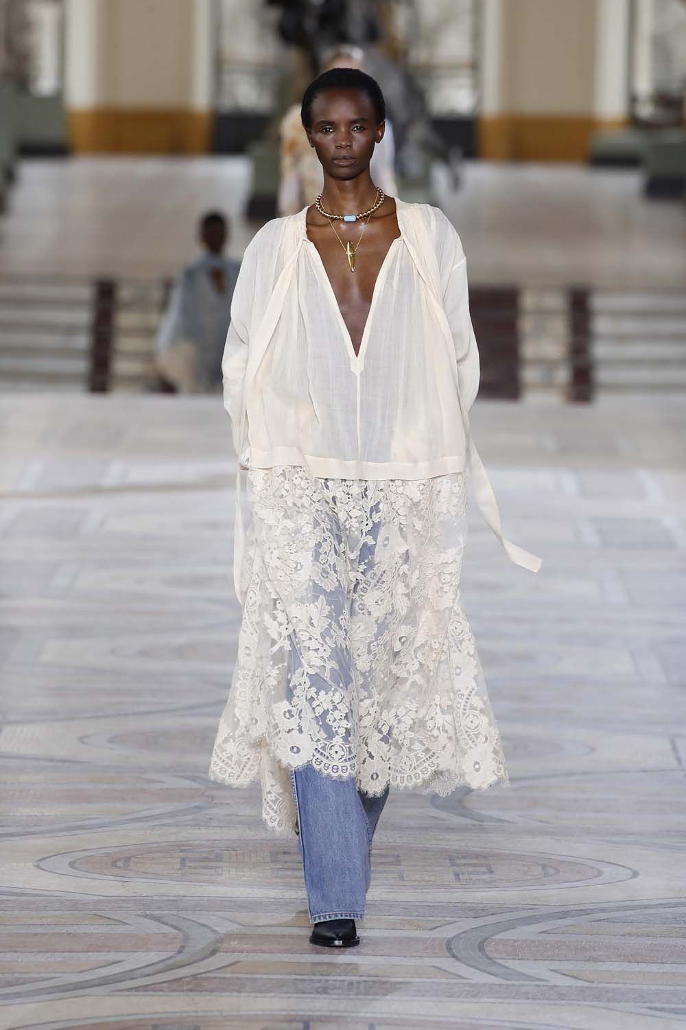 A look from Paris Fashion Week AW23