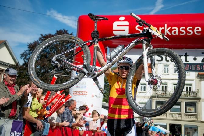 Overall winner Markus Kaufmann