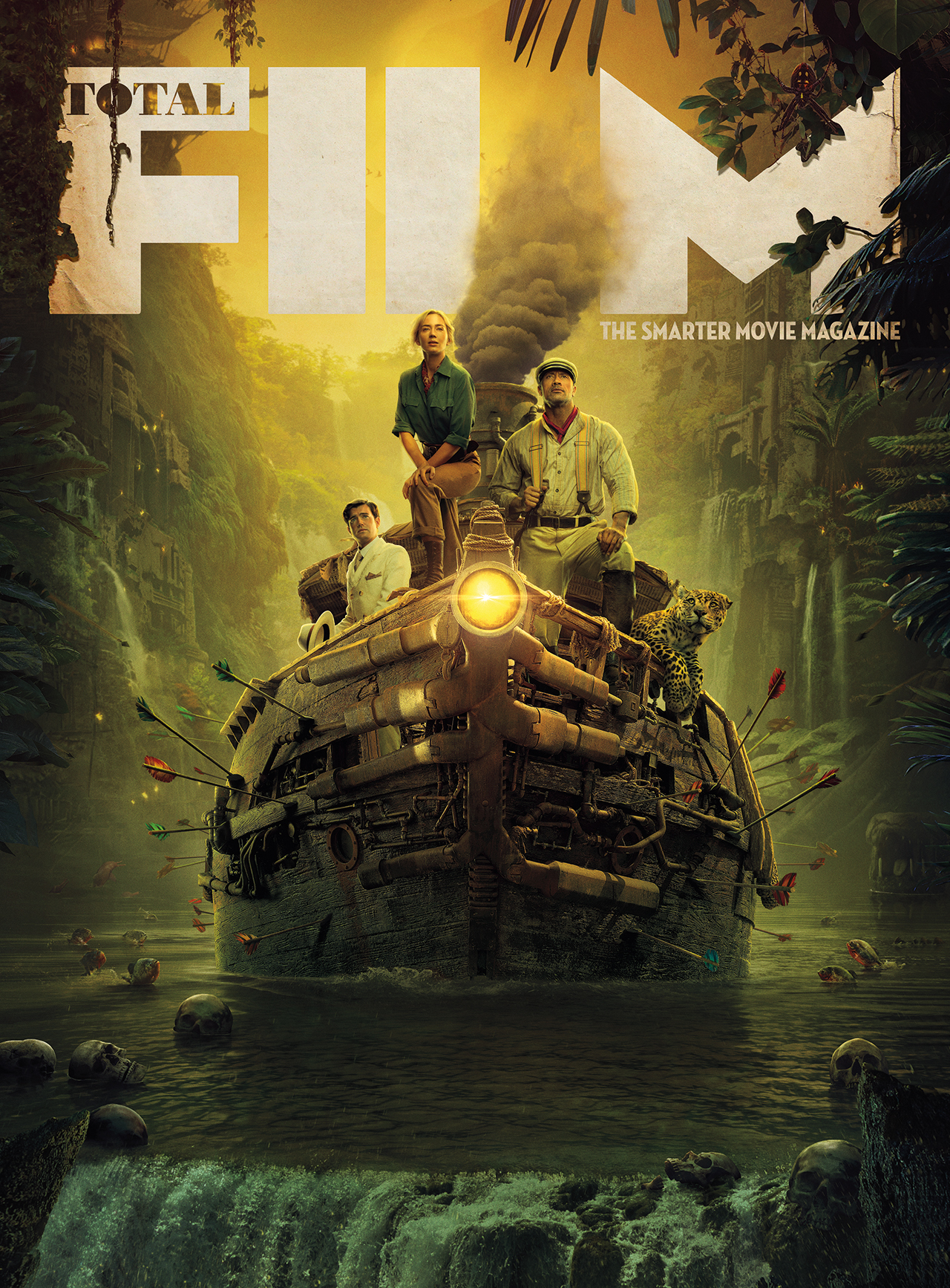 Total Film's Jungle Cruise subscriber cover