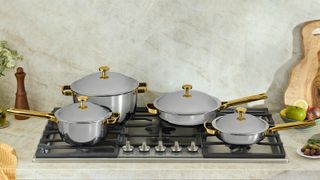 Our Place's new Titanium Pro cookware line