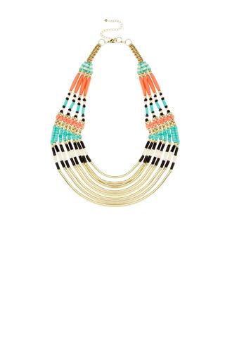 Call It Spring Turquoise Liebowitz Tribal Beaded Necklace, £9.60