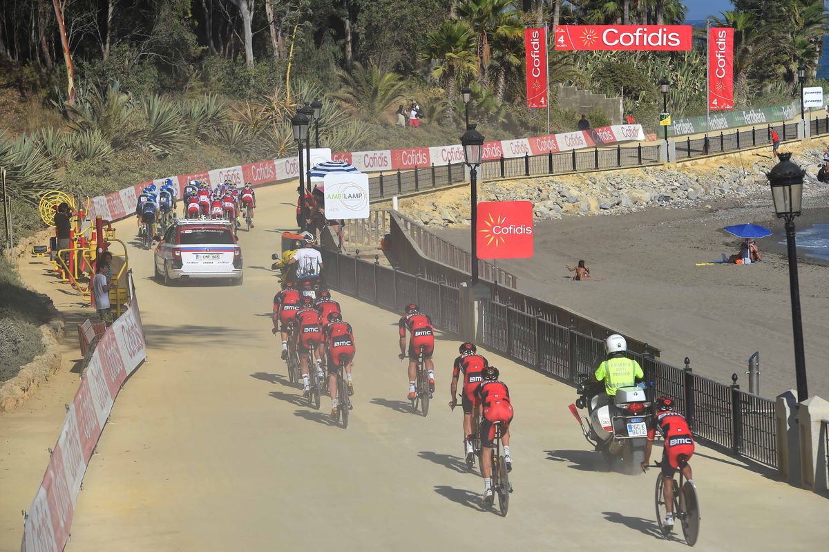 BMC Racing en route to victory